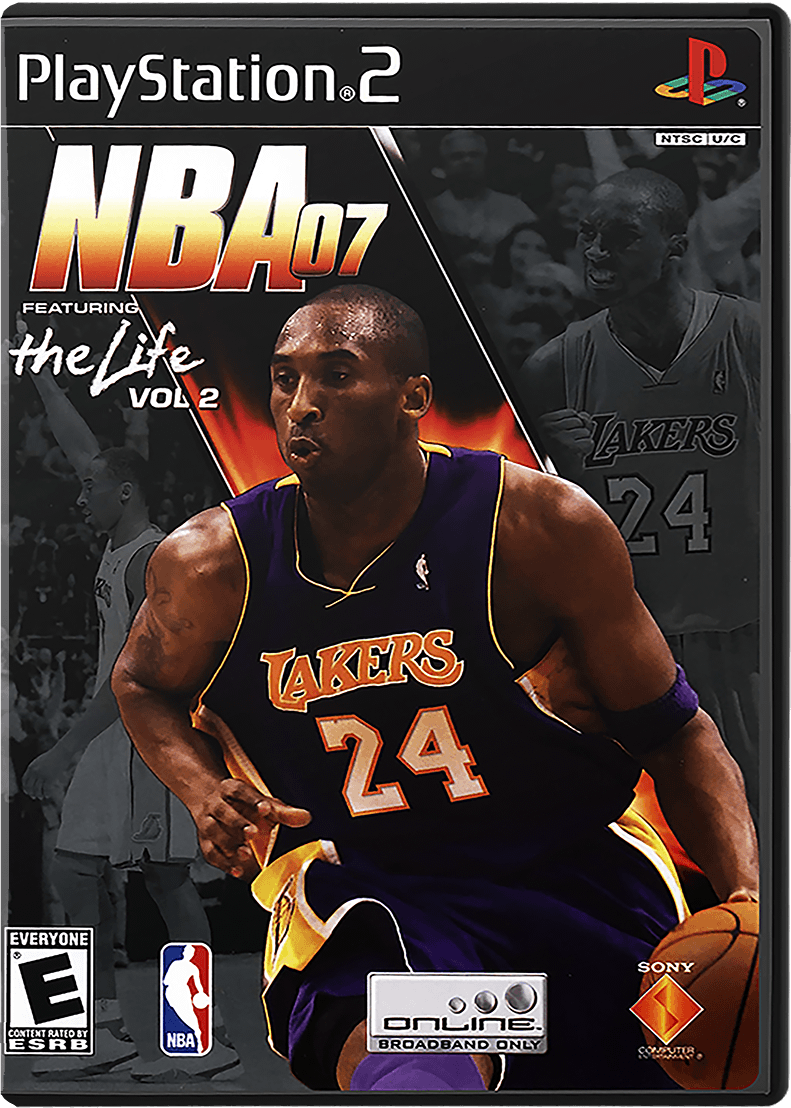 NBA 07 Featuring The Life Vol 2 box art for Playstation 2